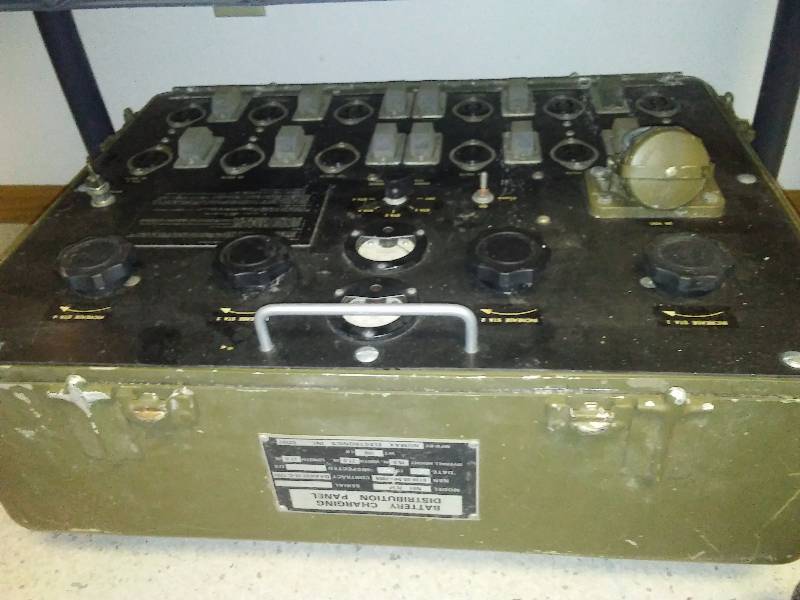 lot 145 image: Military Battery Charging Distribution Panel by Numax Electronics Inc.