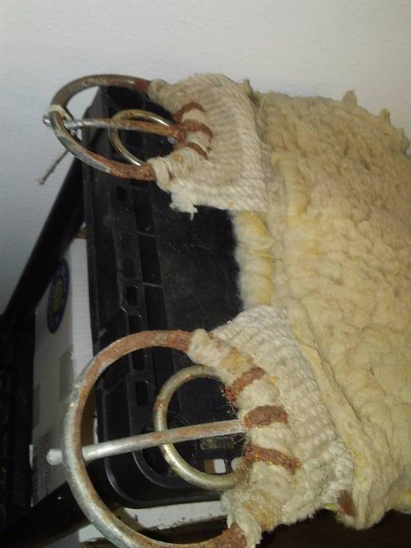 lot 153 image: Horse Cinch, lambs wool