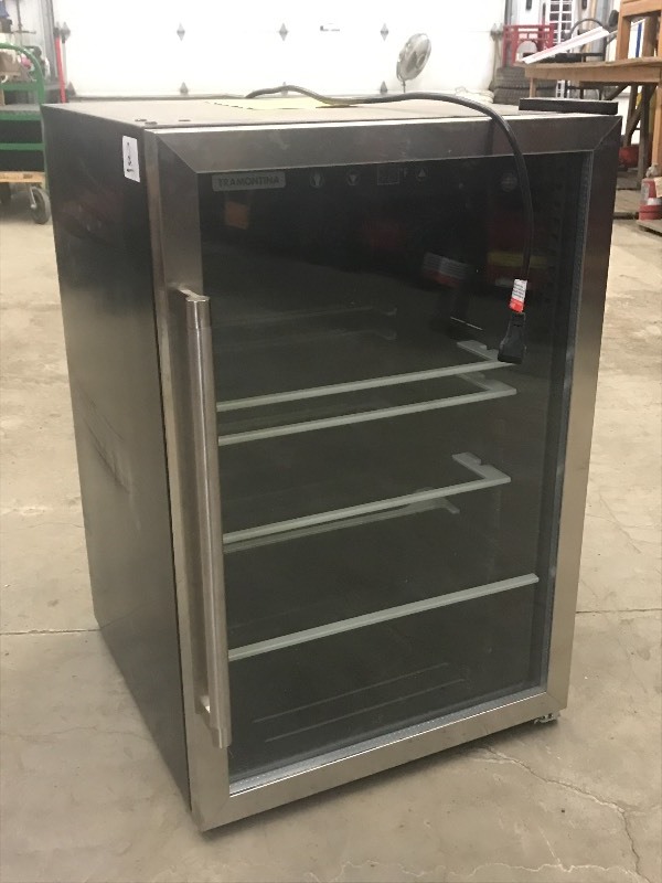 lot 2 image: Tramonita Glas-Front Mini Refrigera...