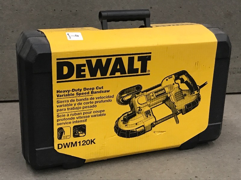 lot 9 image: New DeWalt DWM120K Heavy Duty Deep-...