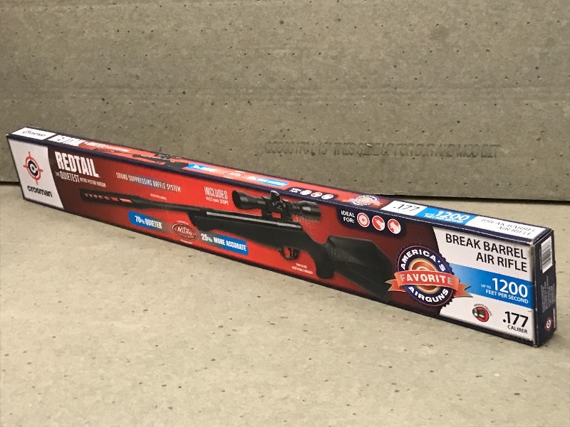 lot 49 image: New Crossman Redtail .177-Caliber B...
