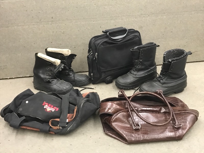 lot 62 image: Lot Of Assorted Handbags, LaCrosse...