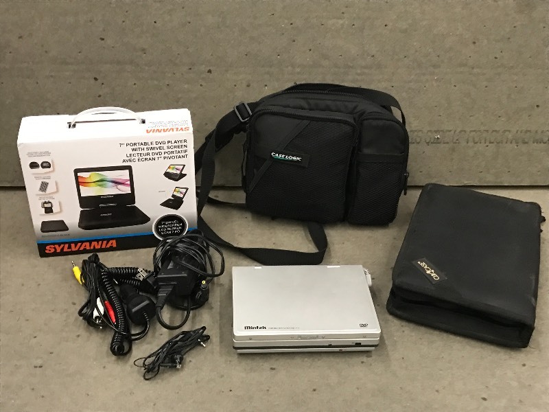 lot 66 image: Lot Of Sylvania 7 Portable DVD Pl...