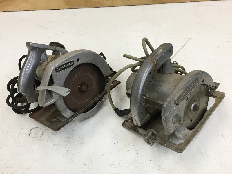 lot 41 image: Lot Of (2) Craftsman 7.25 Circular...