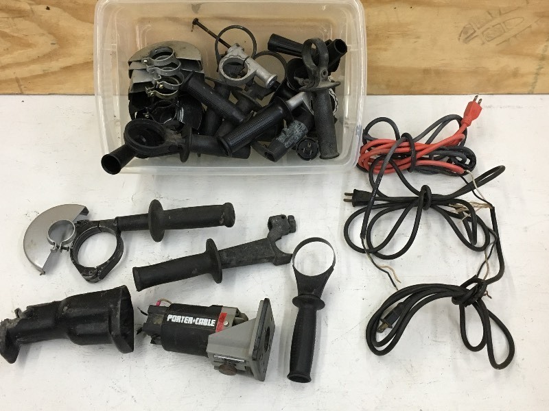 lot 53 image: Box Of Assorted Power Tools---For P...
