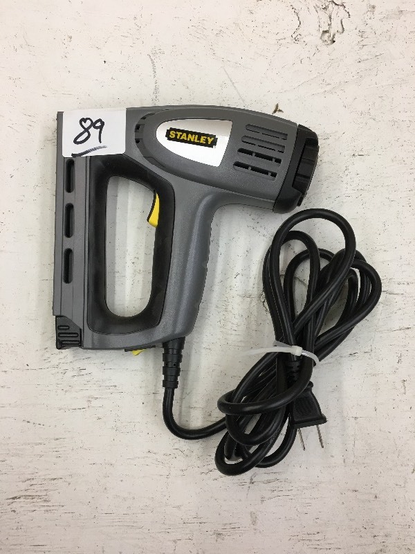lot 89 image: New Stanley Electric Staple Gun ...