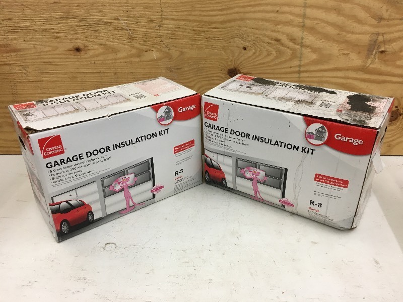 lot 104 image: (2) Boxes Of Garage Door Insulation...