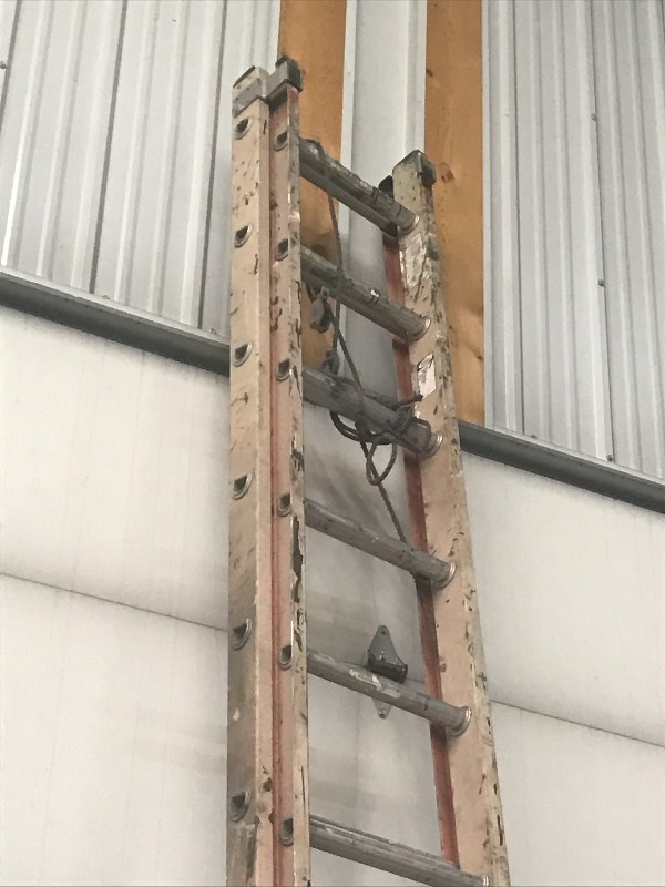 lot 18 image: Werner Extension Ladder