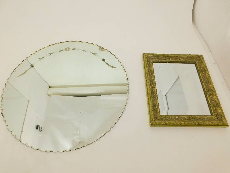 2 Vintage Mirrors