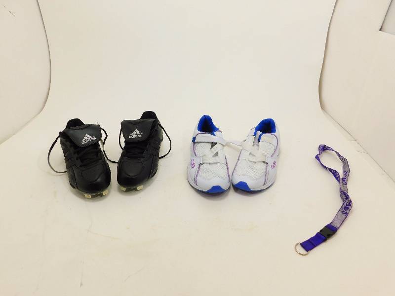 1 Pair Adidas Softball Cleats and 1 Pair Curves For Women Shoes