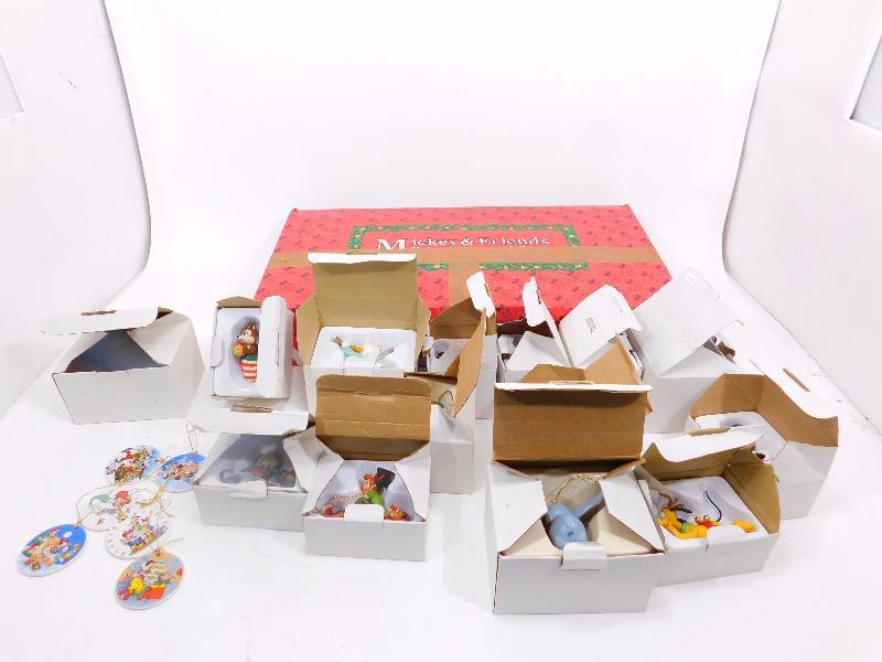 Lot of Disney Christmas Ornaments