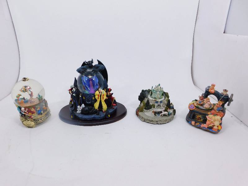 Lot of Globes and Music Box