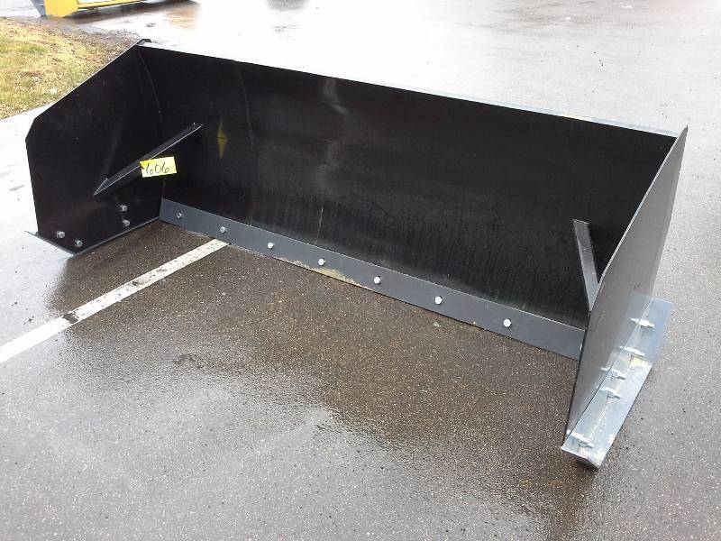 8 Snow Pusher (SkidSteer Attachment)