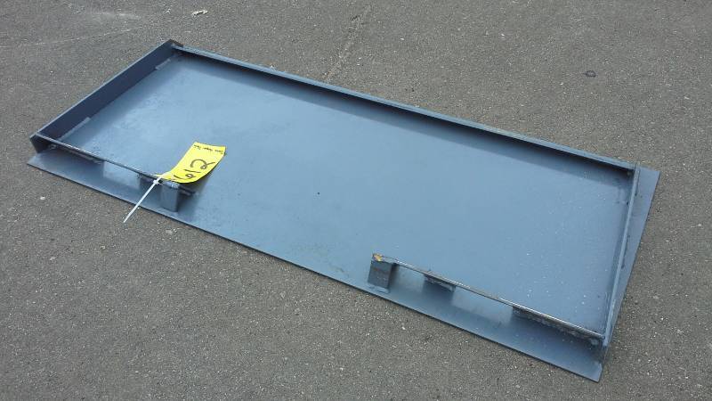 Blank Push Plate (Skid Steer)