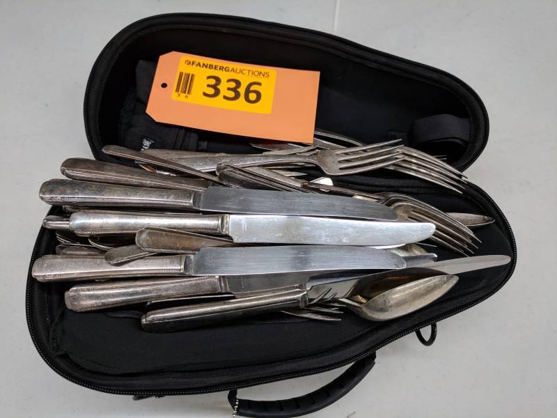 lot 336 image: Misc. Flatware