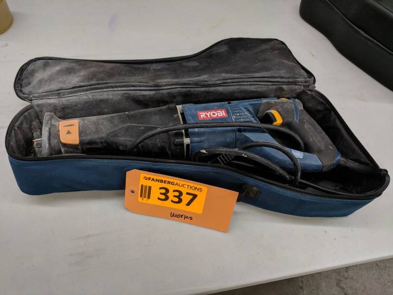 lot 337 image: Ryobi Reciprocating Saw