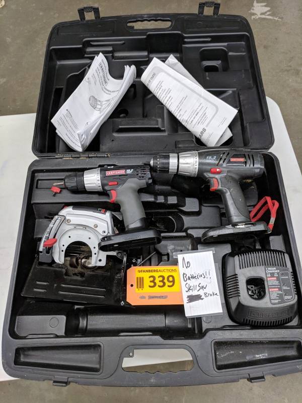 lot 339 image: Craftsman Hand Tools