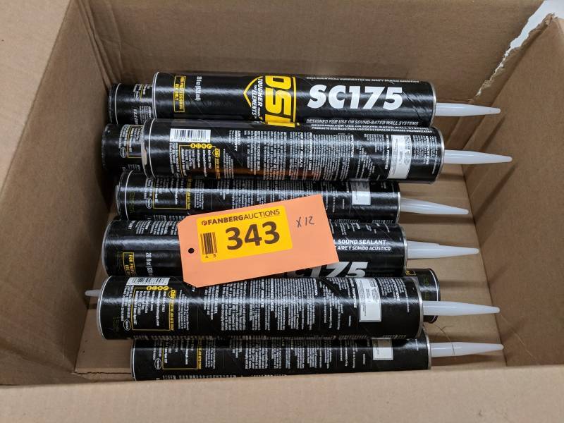 lot 343 image: (15) DSI SC175 Caulk