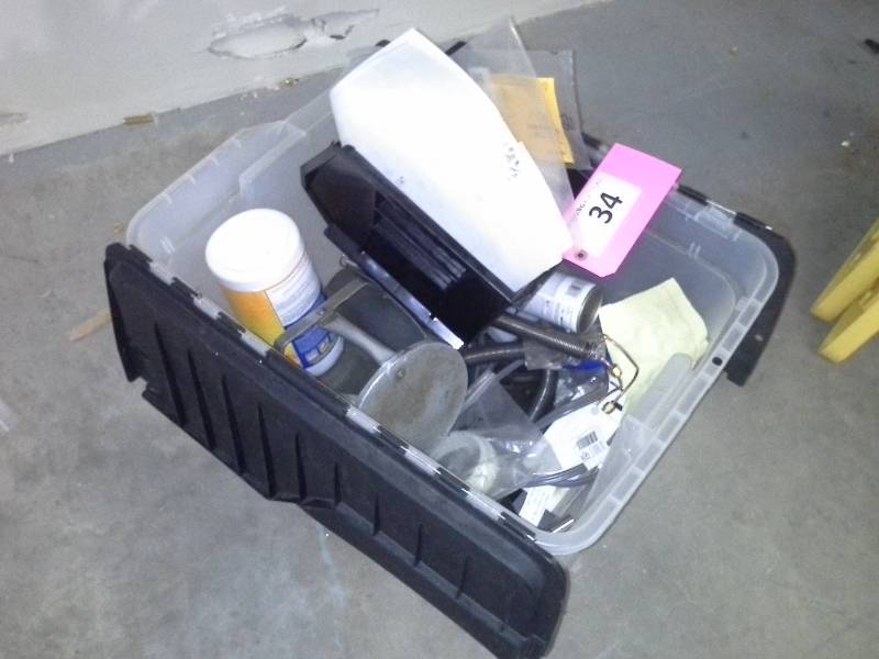 lot 34 image: Assorted Lot, Springs and Scoop