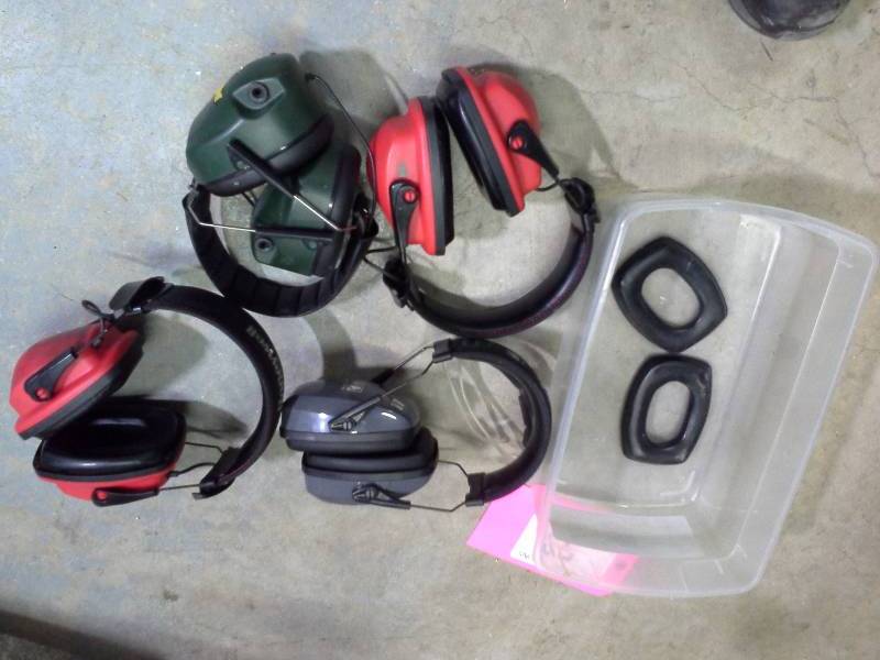 lot 53 image: (4) Hearing Protection Lot