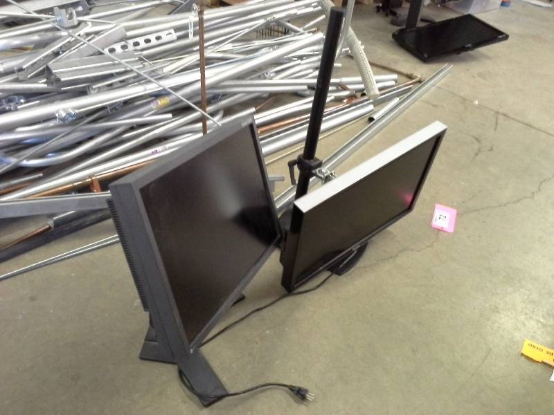 lot 72 image: Pair of Monitors and Stand