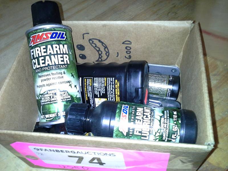 lot 74 image: Cleaners and CLP, Partial Bottles