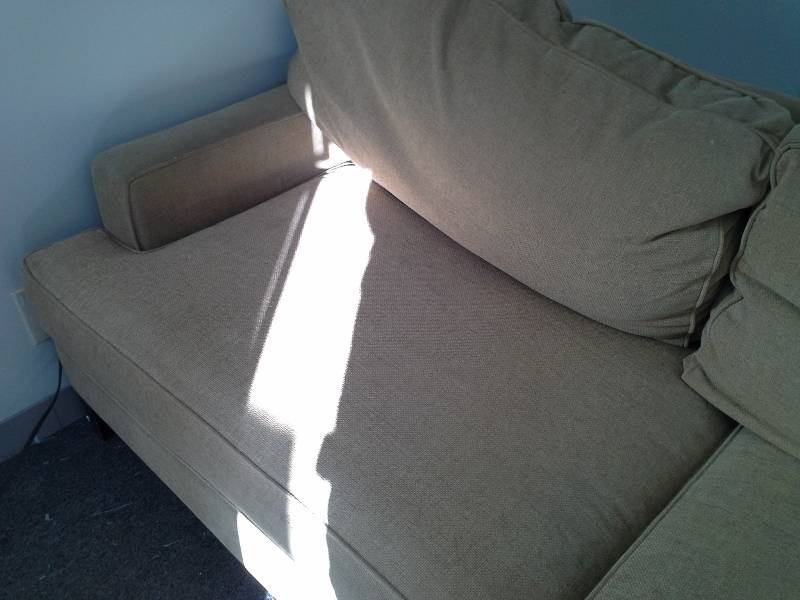 lot 150 image: Beige Couch
