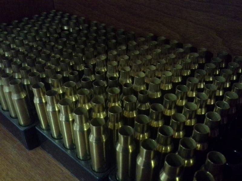 lot 103 image: 308 Winchester Match Brass (About 175)