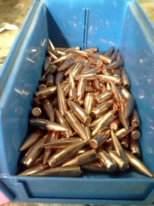 lot 101 image: Bin of Bullets (308 Caliber)