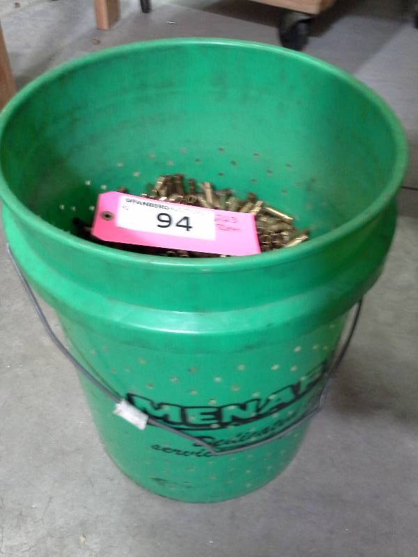 lot 94 image: Bucket of 223 Remington Brass