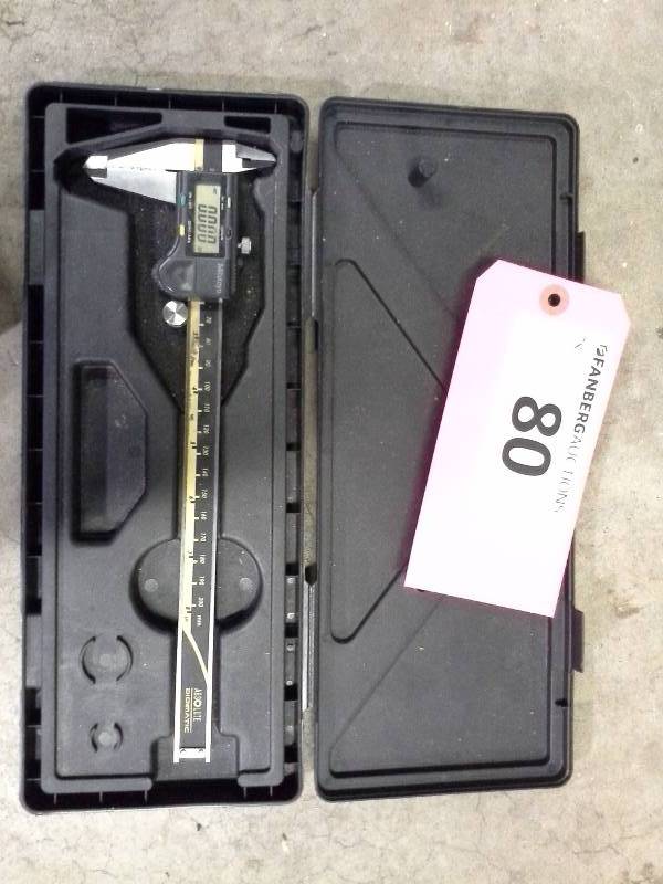 lot 80 image: Mitutoyo Absolute Digimatic Caliper