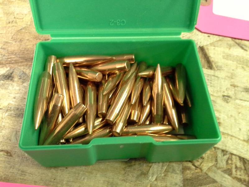 lot 111 image: 6.5mm 142 Grain Bullets, About 30