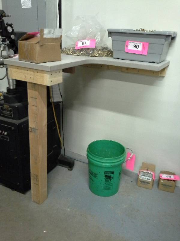 lot 123 image: Counters and Shelves, Attached to Wall