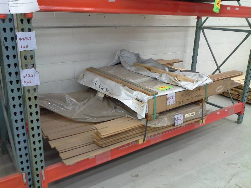 lot 231 image: Stack (2 Pallets) of Cedar Trim and Other