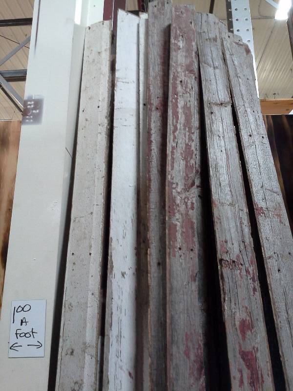 lot 269 image: Reclaimed 1920 Barn wood - 10 Lengths