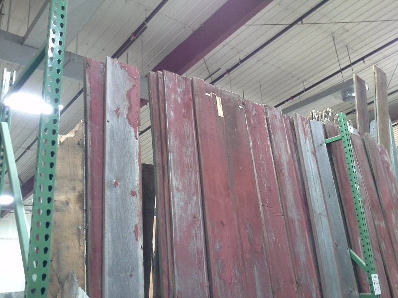 lot 274 image: Reclaimed 1920 Barn wood - 10 Lengths