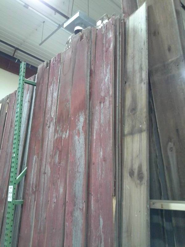 lot 275 image: Reclaimed 1920 Barn wood - 10 Lengths