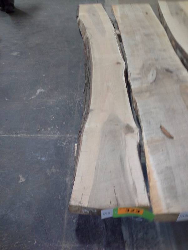 lot 323 image: 8 Live Edge Maple 3 Thick Slab