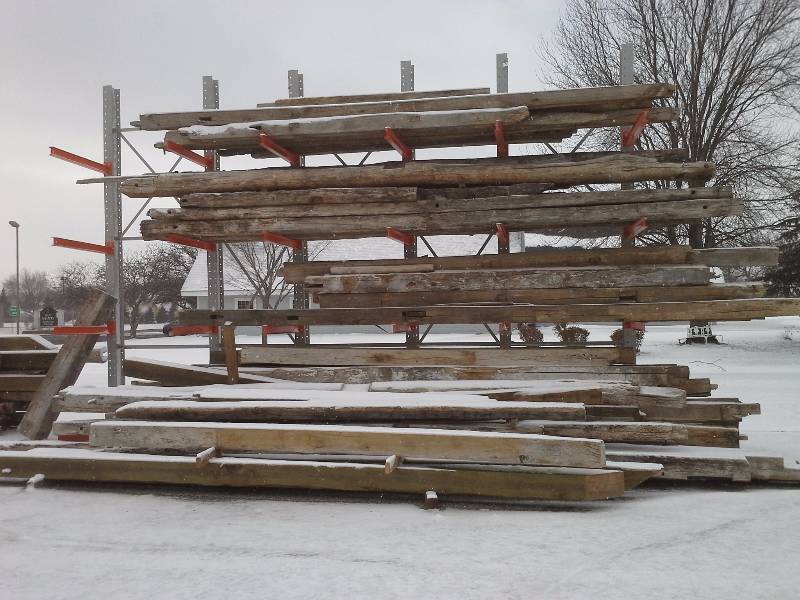 lot 428 image: Reclaimed Beams, Large Lot (About 60)