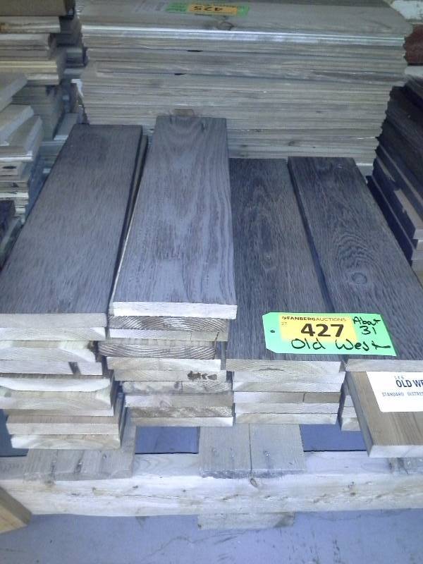 lot 427 image: Old West Style CraftSample Wood