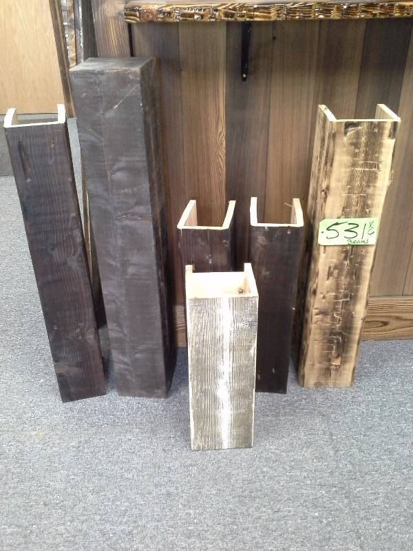 lot 531 image: Sample Faux Beam Lot