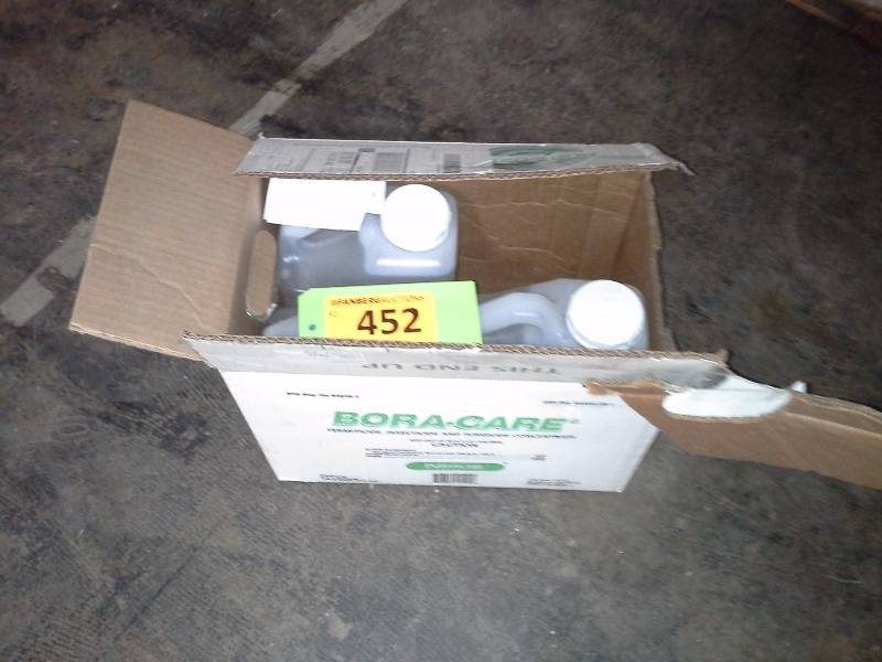 lot 452 image: (3) Gallons of Bora-Care Insectide Concentrate