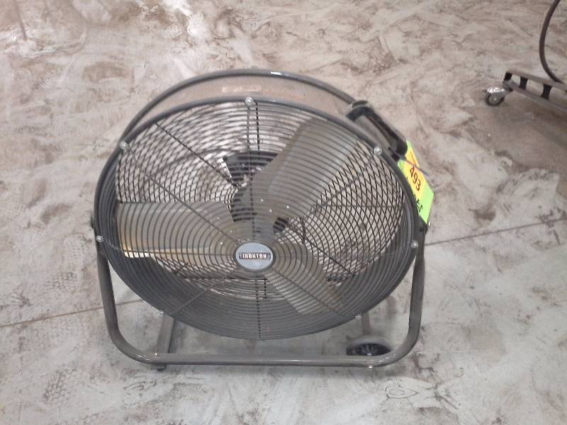 lot 493 image: 22 Tilting Ironton Circular Fan