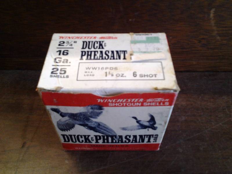 Winchester 16 Gauge Shot Gun Shells 6 Shot Box Of 25