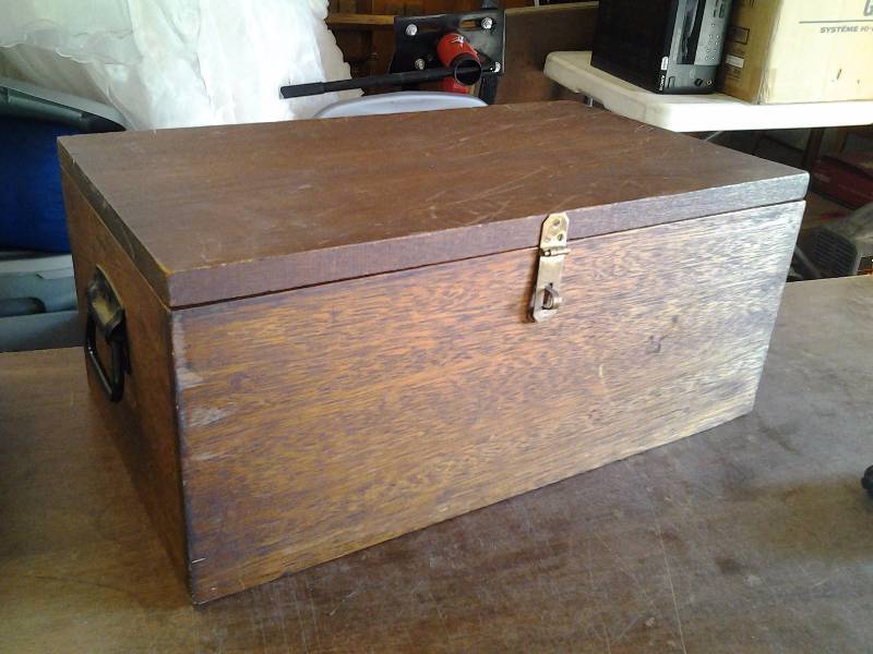 Wood Ammo Box 11x18x8