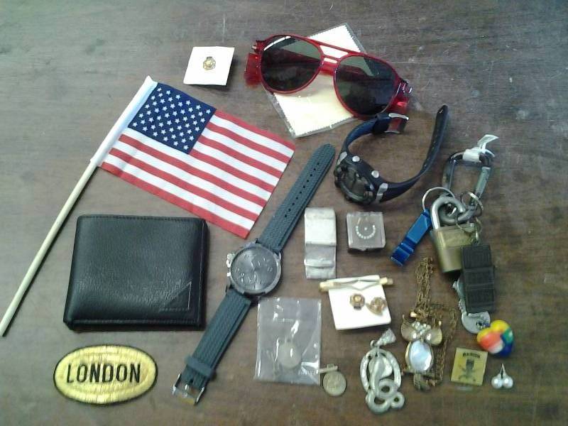 Wallet, Watches, Pins, Charms, More