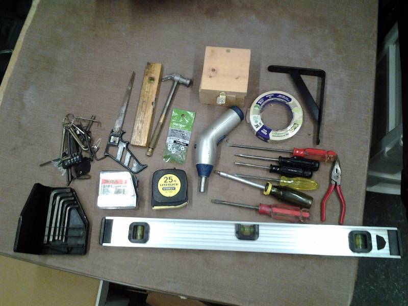 Box Lot Of Hand Tools