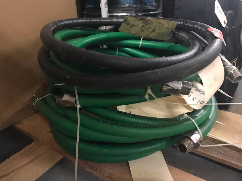 LOT OF 58 GASOLINE HOSE