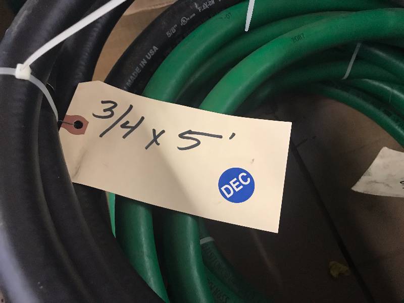 LOT OF 34 GASOLINE HOSE