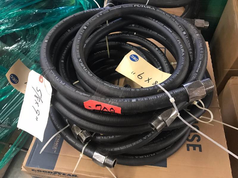 LOT OF 58 GASOLINE HOSE